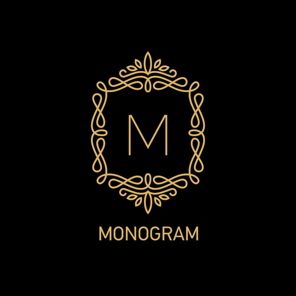 Monogram6 — Stock Vector