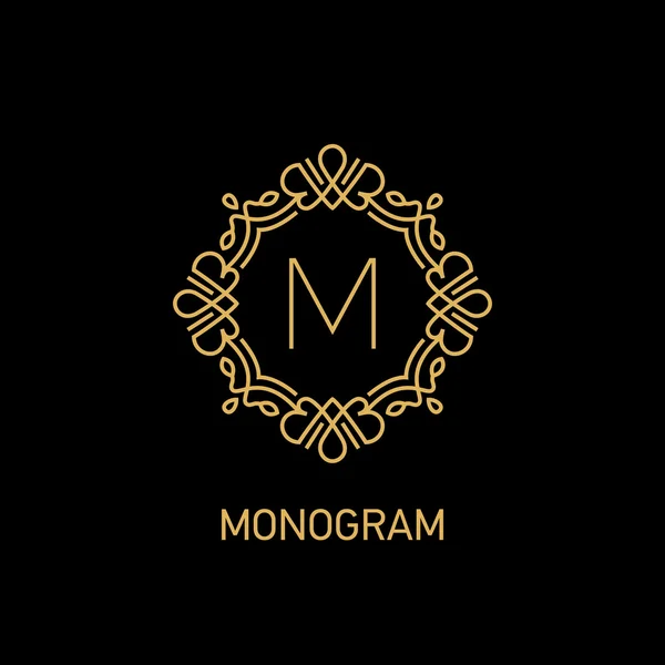 Monogram7 — Stock Vector