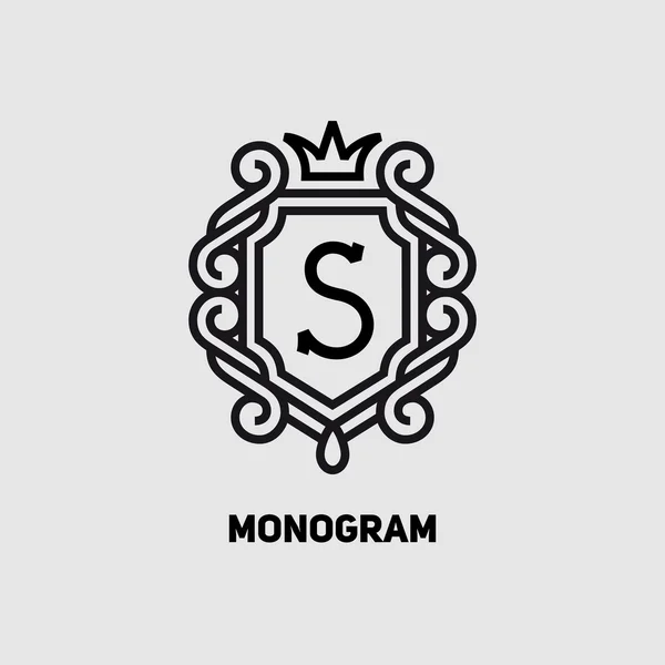 Monograma15 —  Vetores de Stock