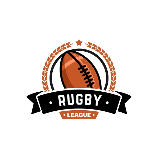 Rugbyribbon — Vetor de Stock