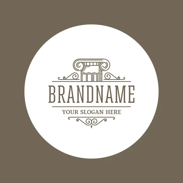Brandnamecolumn — стоковий вектор
