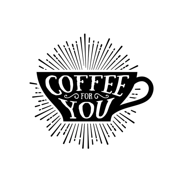 Café pour vous — Image vectorielle