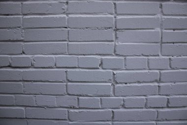 Beyaz tuğlalı tuğla duvar, beyaz tuğla zemin.