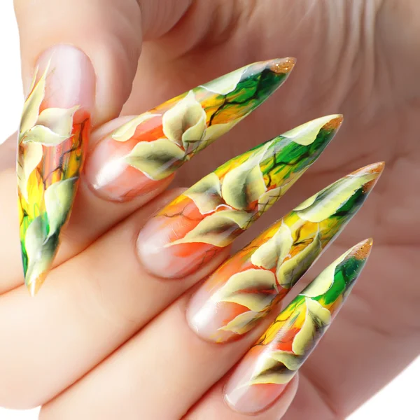 Nagels kunst design. — Stockfoto