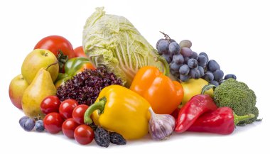  meyve ve sebze ile izole Erik