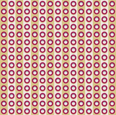 Çemberli kusursuz desen