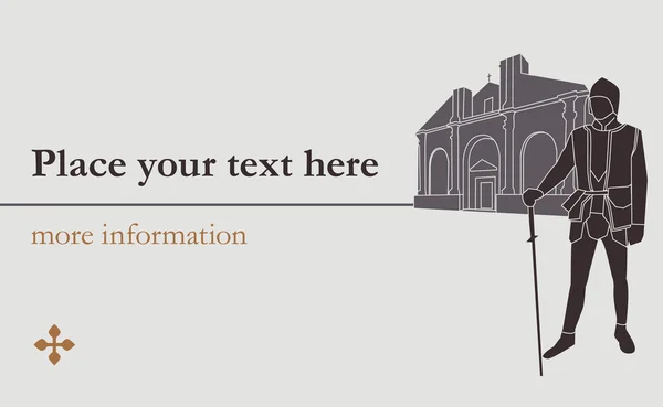 İtalyan şövalye kılıcı ile