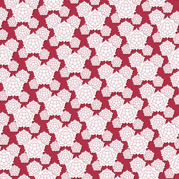 Çiçekler beyaz yaprakları ile