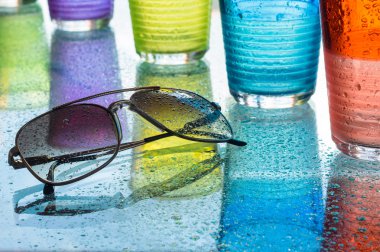 camlı Güneş gözlükleri 