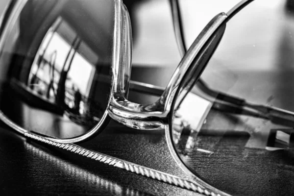 선글라스의 클로즈업 — 스톡 사진