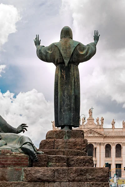 St. Francis in Rome — Stockfoto