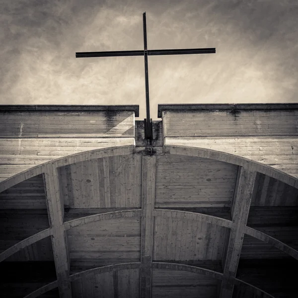 Salib gereja — Stok Foto