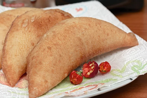 Specialità italiane, panzerotti pugliesi — Foto Stock