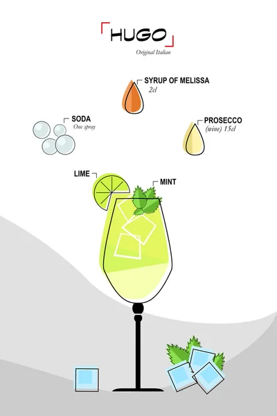 Cocktail hugo