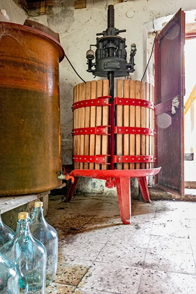 Wine press — Stock Photo, Image