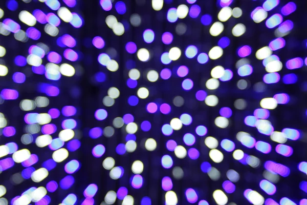Festive blur background with natural bokeh and bright lights. — Stock Photo, Image