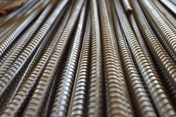 Steel rod for construction — Stock Photo, Image