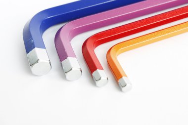 Renkli onaltılık allen araç kitleri