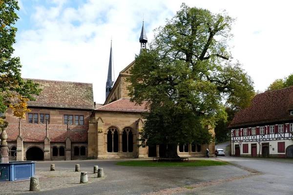 Iglesia Paraíso Monasterio Maulbronn Patrimonio Humanidad Unesco Baden Wuerttemberg Alemania — Foto de Stock