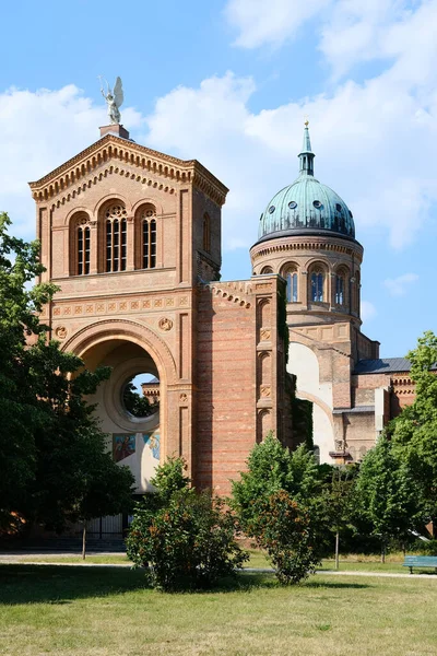 Berlín Alemania Junio 2021 Torso Iglesia San Miguel Parcialmente Destruido — Foto de Stock