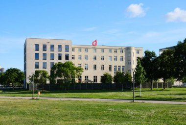 Berlin, Almanya, İsviçre Boschaft Berlin, Almanya, İsviçre Boschaft manzarası