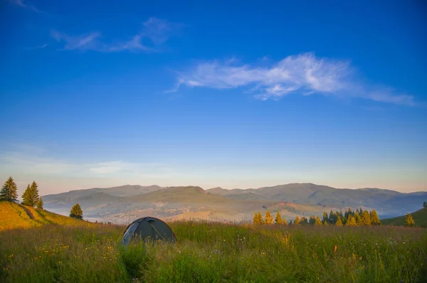 Sommerlandschaft in den Bergen — Stockfoto