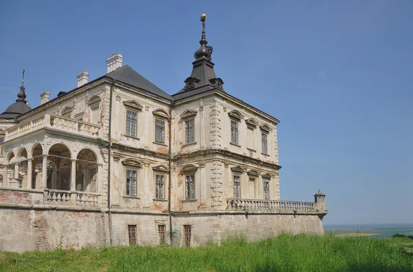 Stary majestatyczny zamek w Podhorcach — Zdjęcie stockowe