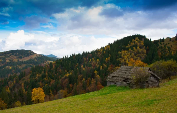 Pastoral Karpat dağ evi