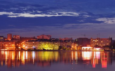 Gece Ternopil şehir