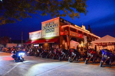 Sturgis, Knuckle Saloon, Harley Davidson Motorsiklet Rallye