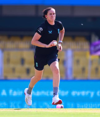 Nat Sciver Brunt (Captain) of England training during the ICC Women's World Cup match England Women vs Bangladesh Women at ACA Barsapara Cricket Stadium, Guwahati, Assam/ India, 7th October 2025