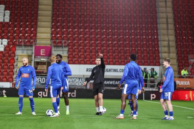 during the The Vertu Trophy Northern Group E match Rotherham United vs Oldham Athletic at New York Stadium, Rotherham, United Kingdom, 7th October 2025 