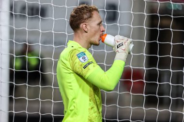Cameron Dawson of Rotherham United during the The Vertu Trophy Northern Group E match Rotherham United vs Oldham Athletic at New York Stadium, Rotherham, United Kingdom, 7th October 2025 