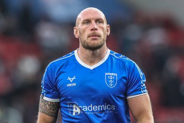Dean Hadley of Hull KR in the pre-game warm up during the 2025 Betfred Super League Grand Final Hull KR v Wigan Warriors at Old Trafford, Manchester, United Kingdom, 11th October 2025 