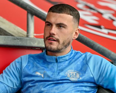 Ryan Graydon of Fleetwood Town during the Sky Bet League 2 match Fleetwood Town vs Harrogate Town at Highbury Stadium, Fleetwood, United Kingdom, 11th October 2025 