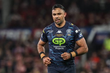 Bevan French of Wigan Warriors during the 2025 Betfred Super League Grand Final Hull KR v Wigan Warriors at Old Trafford, Manchester, United Kingdom, 11th October 2025 