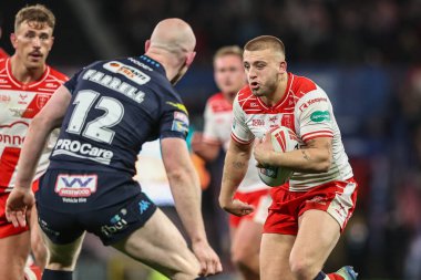 Mikey Lewis of Hull KR during the 2025 Betfred Super League Grand Final Hull KR v Wigan Warriors at Old Trafford, Manchester, United Kingdom, 11th October 2025  