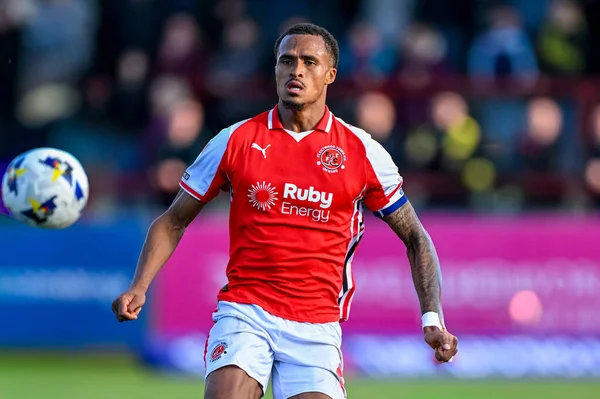 Elliot Bonds of Fleetwood Town during the Sky Bet League 2 match Fleetwood Town vs Harrogate Town at Highbury Stadium, Fleetwood, United Kingdom, 11th October 2025 