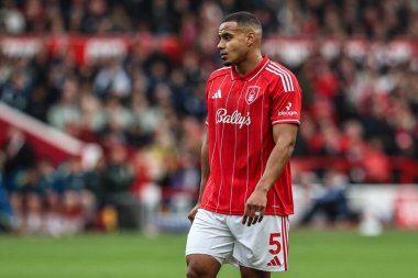Nottingham Ormanı 'ndan Murillo Premier Lig maçı sırasında Nottingham Forest Chelsea' ye karşı City Ground, Nottingham, İngiltere, 18 Ekim 2025 