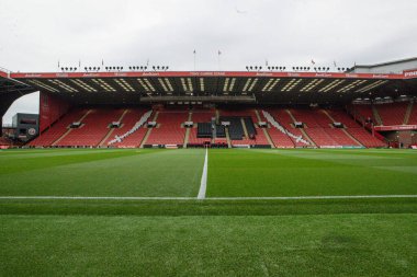 18 Ekim 2025 'te Bramall Lane, Sheffield, İngiltere' de Sheffield United ile Watford arasındaki Sky Bet Şampiyonası öncesinde Bramall Lane 'in genel bir görüntüsü. 