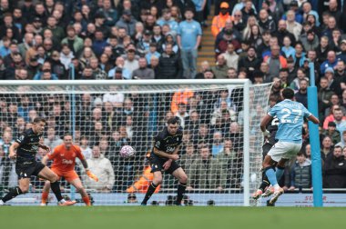 Manchester City 'den Matheus Nunes 18 Ekim 2025' te Etihad Stadyumu 'nda oynanan Premier League maçında gol atıyordu. 