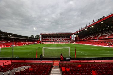 Premier Lig karşılaşması öncesinde Nottingham Forest Chelsea 'ye karşı City Ground, Nottingham, İngiltere' de 18 Ekim 2025 