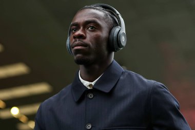 Burnley 'den Lesley Ugochukwu, 18 Ekim 2025' te Burnley - Leeds United maçı öncesinde stadyuma geldi. 