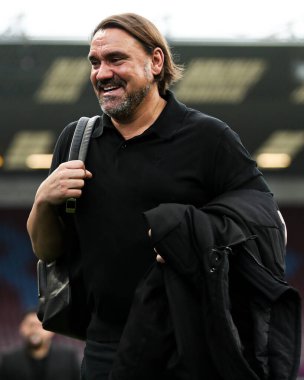 Leeds United 'ın Daniel Farke teknik direktörü, 18 Ekim 2025' te Burnley - Leeds United maçı öncesinde stadyuma geldi. 