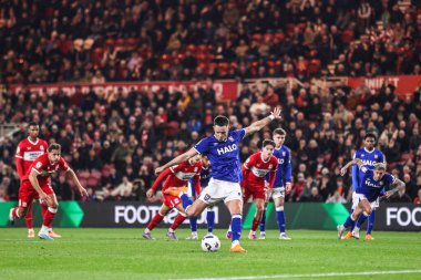Sky Bet Şampiyonluğu maçı Middlesbrough Ipswich Town 'a karşı Riverside Stadyumu, Middlesbrough, İngiltere, 17 Ekim 2025 