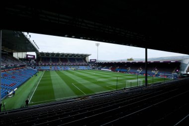 18 Ekim 2025 'te Burnley - Leeds United - Turf Moor, Burnley, İngiltere Premier Lig karşılaşması öncesinde Çim Mağribi genel görünümü 