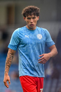 Fleetwood Town takımından Kayden Hughes, 18 Ekim 2025 'te Chesterfield-Fleetwood Town maçında SMH Group Stadyumu' nda karşılaşacak. 