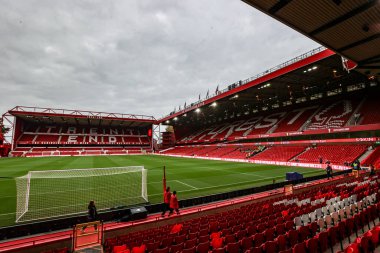 Premier Lig karşılaşması öncesinde Nottingham Forest Chelsea 'ye karşı City Ground, Nottingham, İngiltere' de 18 Ekim 2025 