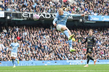 Manchester City 'den Erling Haaland Premier League maçında 1-0 berabere kaldı Manchester City Everton' a karşı Etihad Stadyumu, Manchester, İngiltere, 18 Ekim 2025 