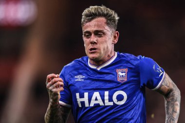 Ipswich Town 'dan Sammie Szmodics Gök İddia Şampiyonası maçında Middlesbrough Ipswich Town' a karşı Riverside Stadyumu, Middlesbrough, İngiltere, 17 Ekim 2025 
